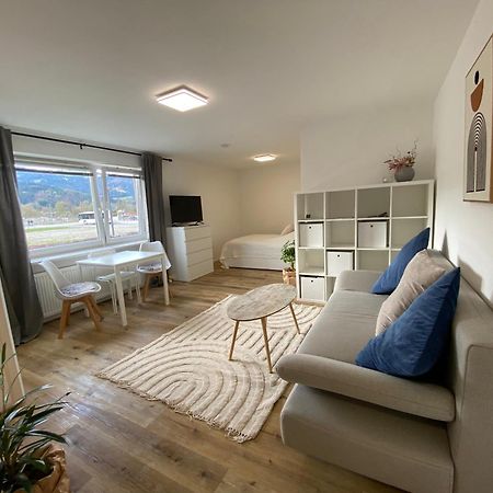 Schoene 1-Zimmer Wohnung Am Bahnhof 2 Parkplaetze Sonthofen Buitenkant foto