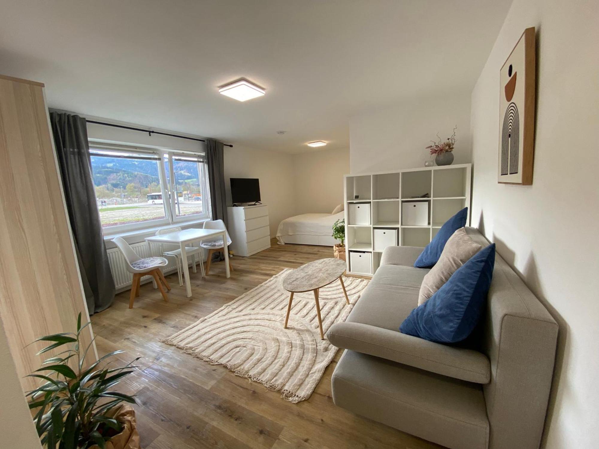 Schoene 1-Zimmer Wohnung Am Bahnhof 2 Parkplaetze Sonthofen Buitenkant foto